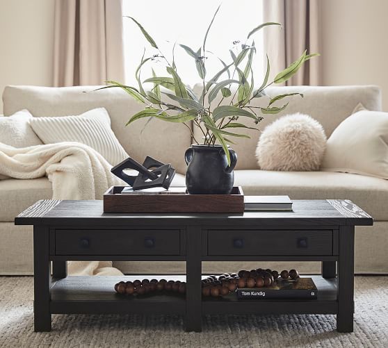 Benchwright 54" Rectangular Coffee Table | Pottery Barn For Rectangle Coffee Tables (View 2 of 20)