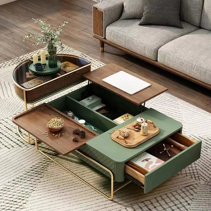 Best Modern Lift Top: Tana Modern Lift Top Nesting Coffee Table | 28  Stylish, Space Saving Furniture Finds | Popsugar Home Photo 9 With Regard To Lift Top Coffee Tables (View 13 of 20)