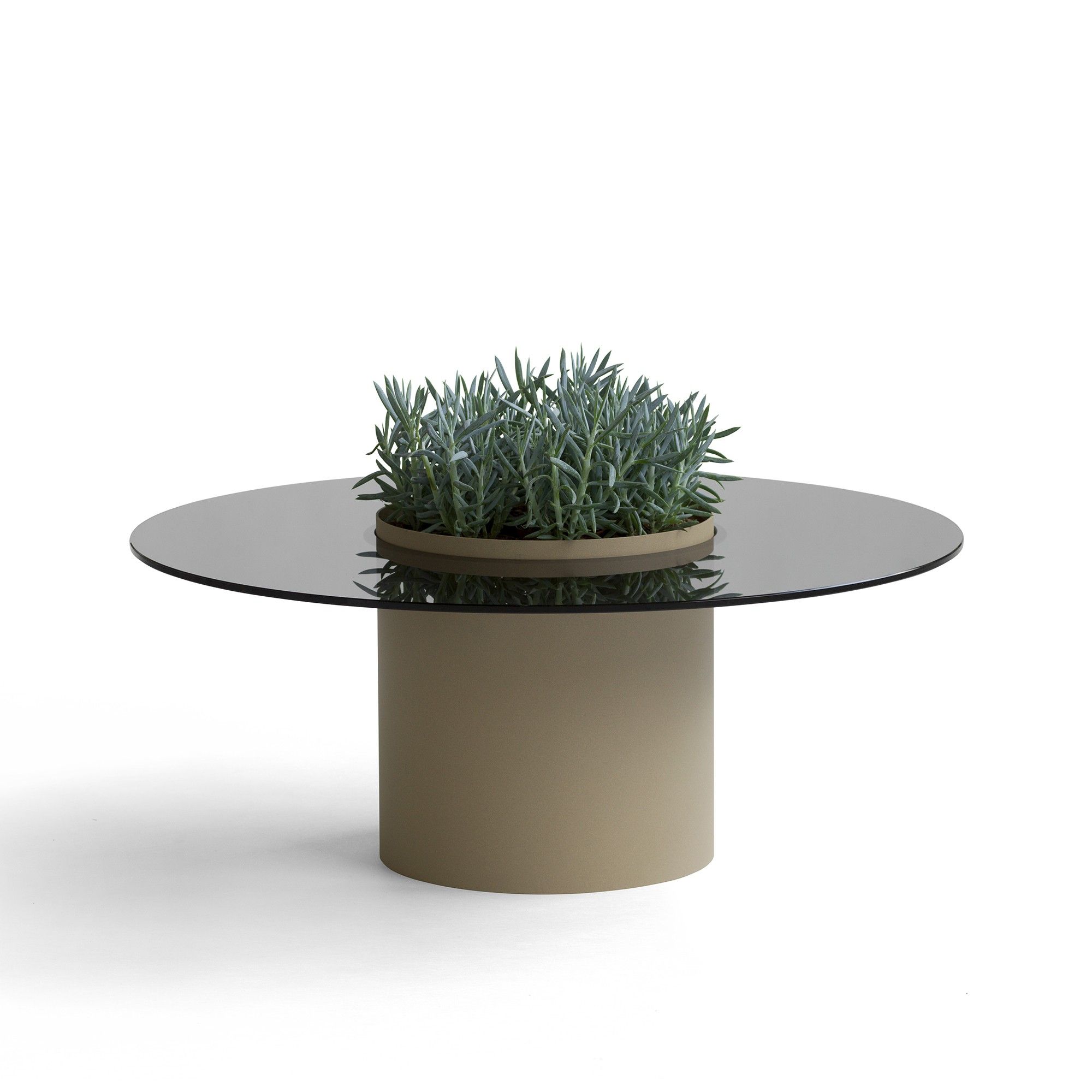 Bucket Coffee Table – Laquered With Glass Top – Bla Station Throughout Glass Top Coffee Tables (View 3 of 20)