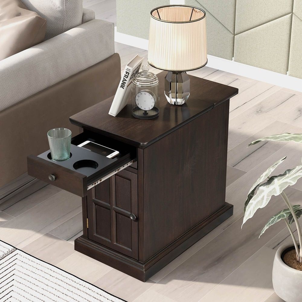 Buy Charging Station Coffee, Console, Sofa & End Tables Online At Overstock  | Our Best Living Room Furniture Deals Throughout Coffee Tables With Charging Station (View 16 of 20)