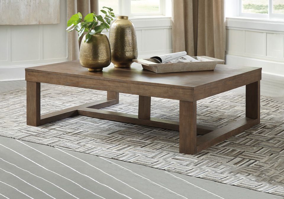 Cariton Gray Rectangular Cocktail Table – Lexington Overstock Warehouse In Rectangle Coffee Tables (View 7 of 20)