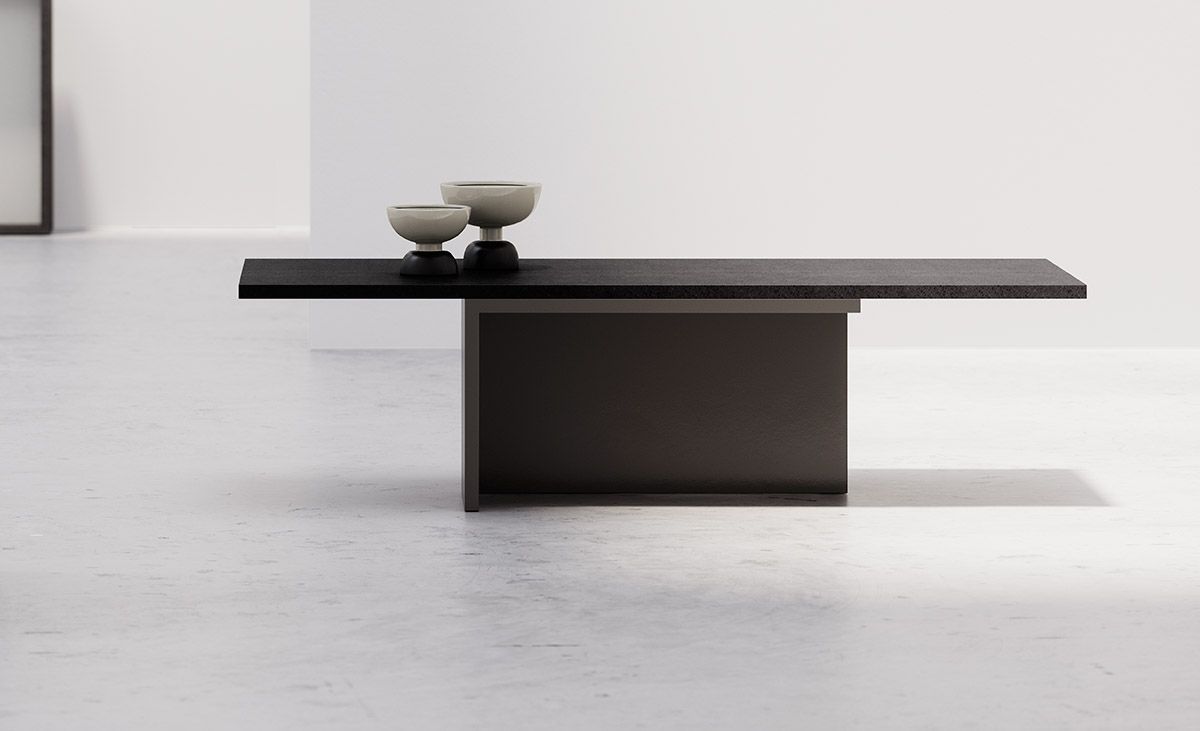 Coffee Table #03 – Ranieri Lava Stone – Interior Design Luxury Store Inside Deco Stone Coffee Tables (Gallery 20 of 20)