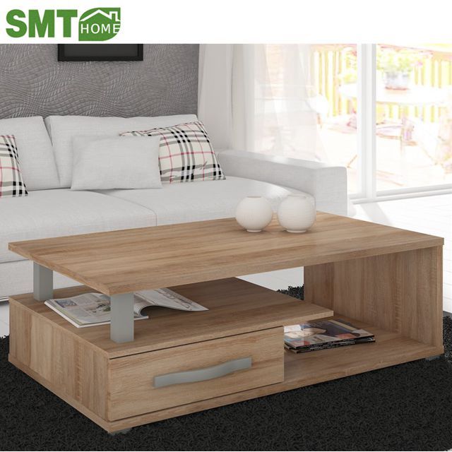 Coffee Table Design Melamine Surface Mdf Wooden Modern Living Room  Furniture White And Brown Customized Panel,panel 1pcs/ctn – Buy Wooden Coffee  Table,modern Design Coffee Table,new Model Coffee Table Product On  Alibaba In Melamine Coffee Tables (View 13 of 20)
