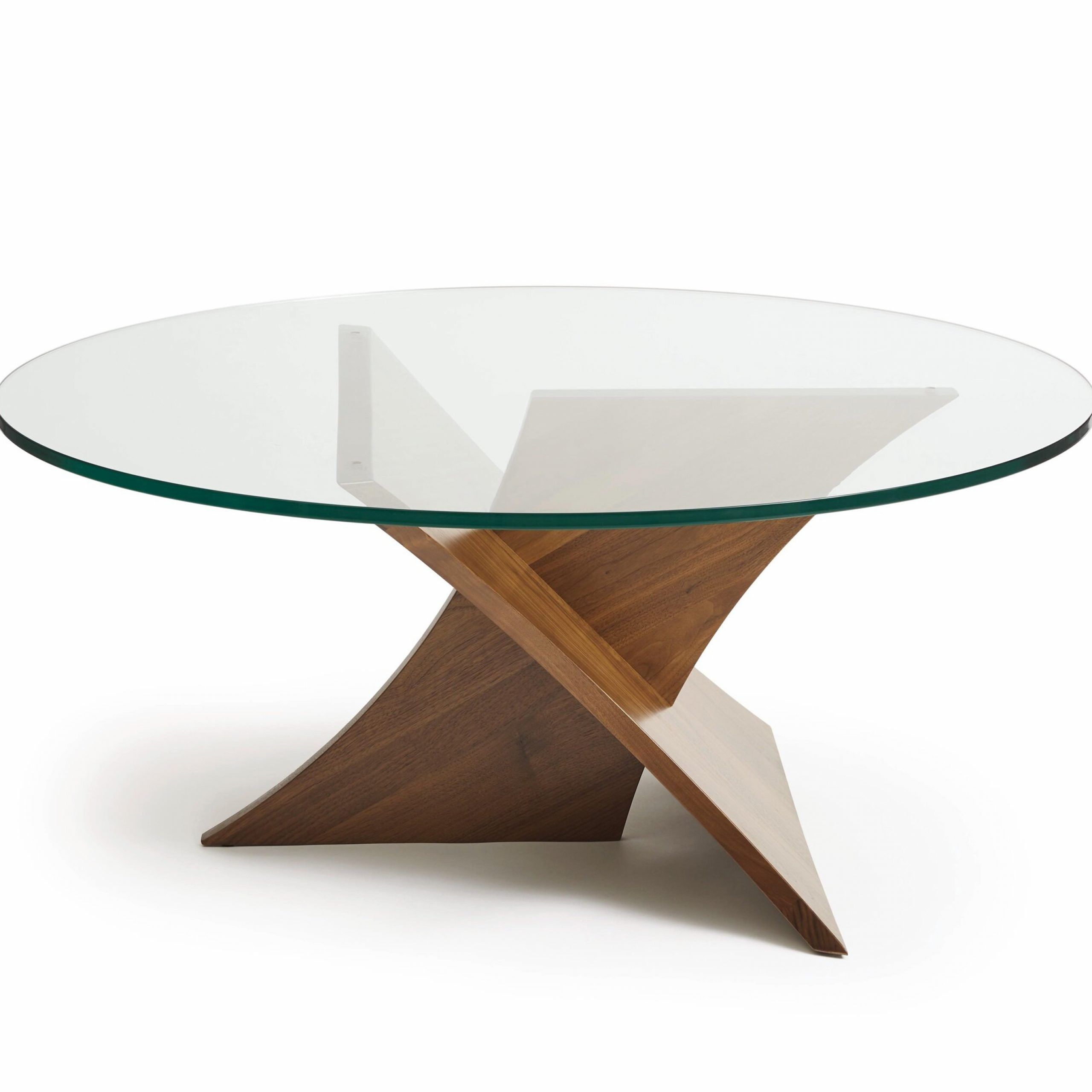 Copeland Furniture Planes Glass Top Coffee Table | Wayfair With Regard To Glass Topped Coffee Tables (View 8 of 20)
