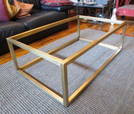 Custom Metal – Modern Coffee Table Baseandrew Stansell Design |  Custommade For Metal Base Coffee Tables (View 3 of 20)