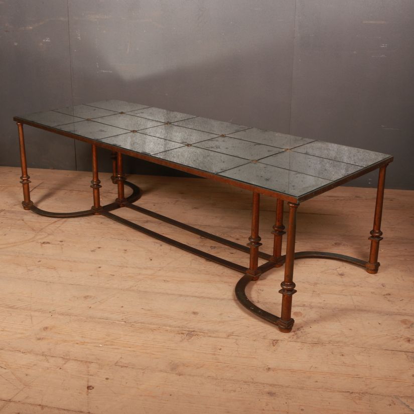 Distressed Mirror Coffee Table – Antique Coffee Tables – Antique Mirrors Throughout Antique Mirrored Coffee Tables (View 16 of 20)