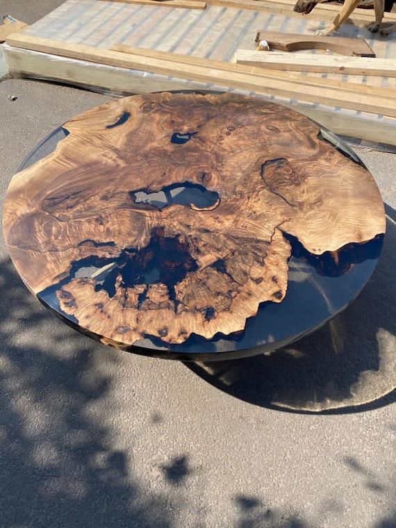 Epoxy Coffee Table Epoxy Resin Coffee Table Custom 50 – Etsy France With Resin Coffee Tables (View 4 of 20)