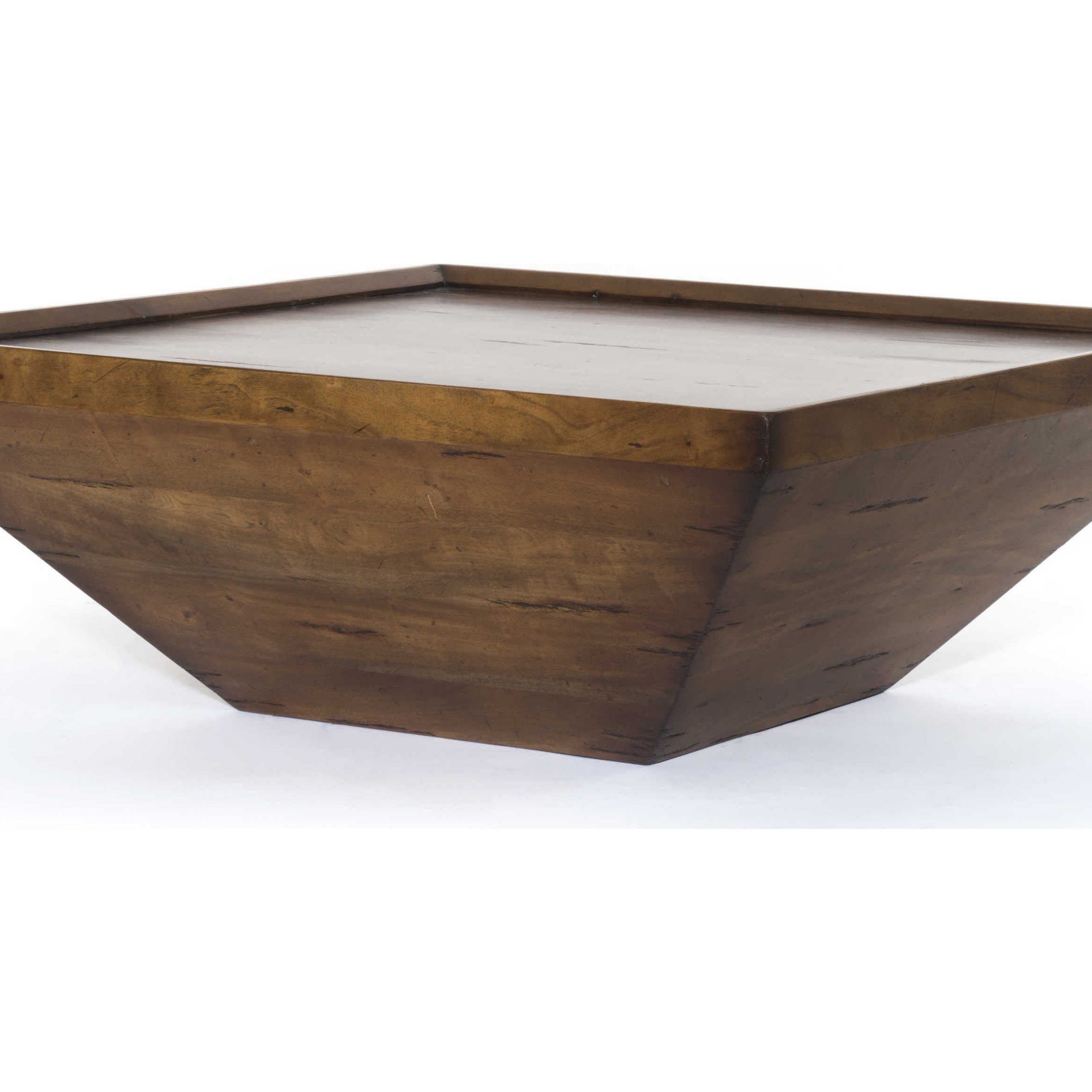 Four Hands Harmon Reclaimed Fruitwood 42'' Wide Square Coffee Table |  Fsihrm047 With Regard To Reclaimed Fruitwood Coffee Tables (View 5 of 20)