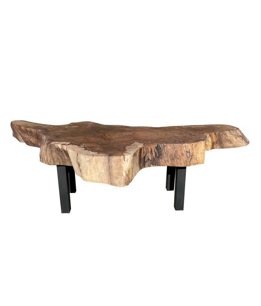 Furniture: Unique Solid Coffee Table In Walnut Wood | World Art For Solid Teak Wood Coffee Tables (View 7 of 20)