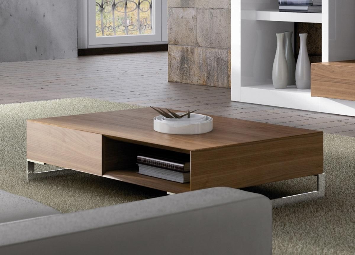 Gala Coffee Table With Storage – Coffee Tables With Storage At Go Modern With Contemporary Coffee Tables With Shelf (View 7 of 20)