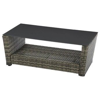 Garden Coffee Table Polynesia, Naturae Hespéride For Tempered Glass Coffee Tables (View 15 of 20)