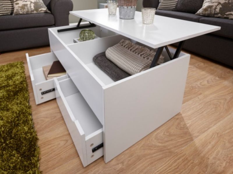 Gfw Ultimate Storage Coffee Table In Whitegfw Intended For White Storage Coffee Tables (View 5 of 20)