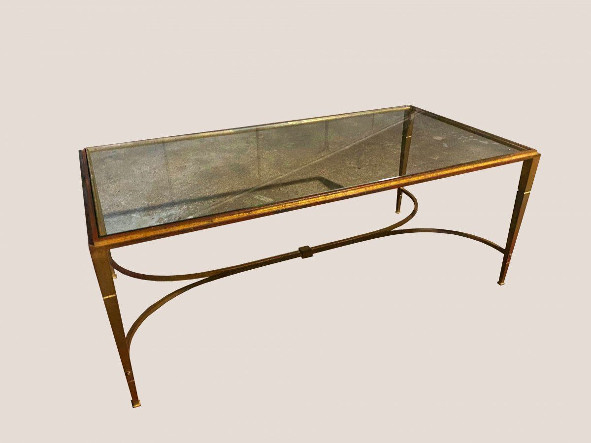 Golden Ramsay Iron Coffee Table Maison Ramsay – Low Table Within Iron Coffee Tables (View 10 of 20)
