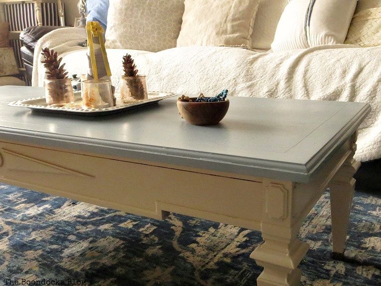 How To Re Invent Your Old Coffee Table With Paint – The Boondocks Blog For Paint Finish Coffee Tables (View 1 of 20)