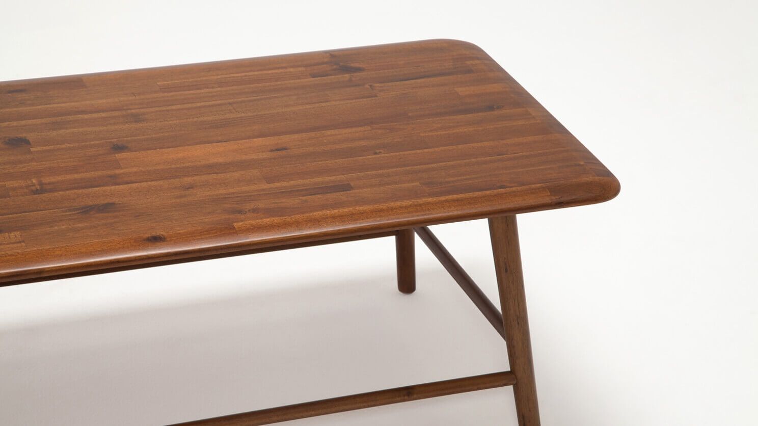 Kacia Rectangular Coffee Table | Solid Wood Coffee Table Within Solid Acacia Wood Coffee Tables (View 18 of 20)