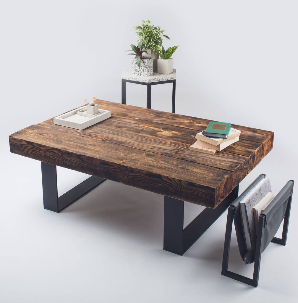 Metal And Wood Coffee Tabledaniela Rubino Designs |  Notonthehighstreet With Regard To Metal And Wood Coffee Tables (View 9 of 20)