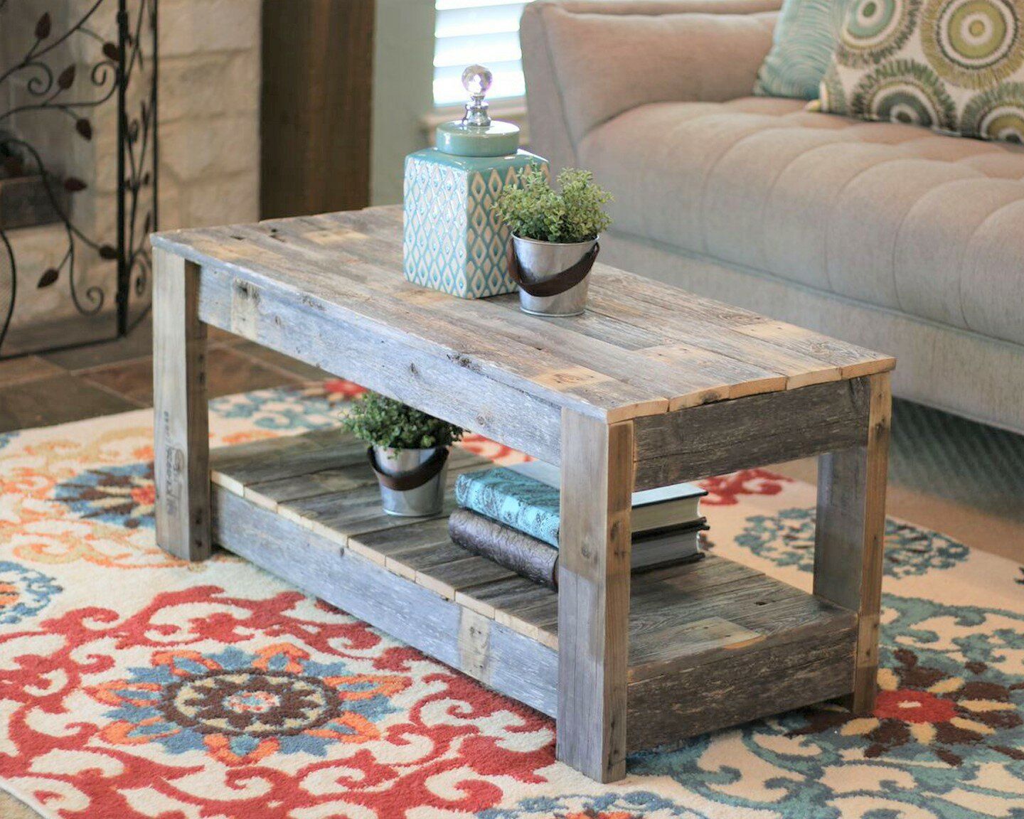 Millwood Pines Easthampton Solid Wood Coffee Table With Storage & Reviews |  Wayfair Throughout Reclaimed Wood Coffee Tables (View 18 of 20)