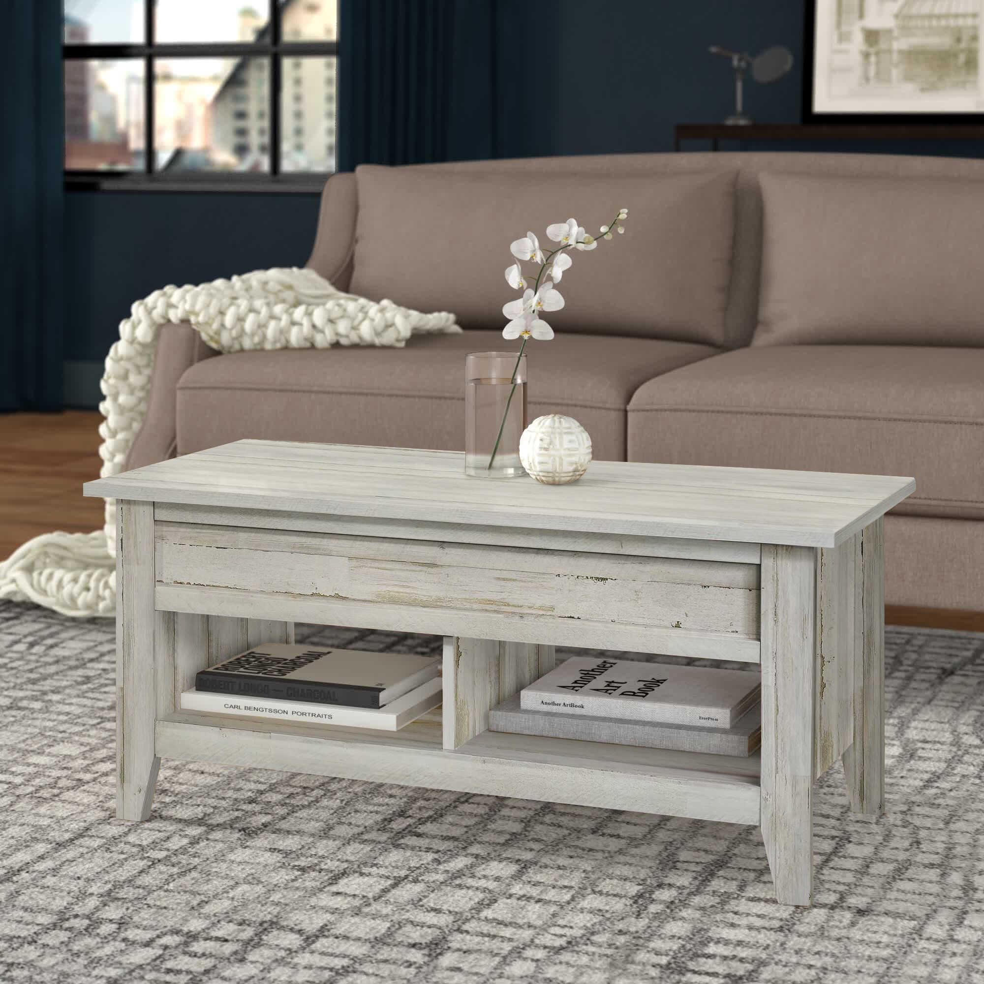 Millwood Pines Orelia Lift Top Extendable Coffee Table With Storage &  Reviews | Wayfair Within Lift Top Storage Coffee Tables (View 13 of 20)