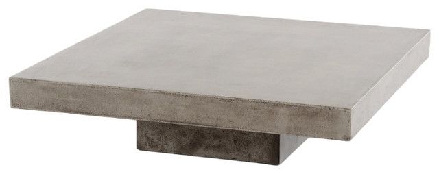 Modrest Morley Modern Concrete Coffee Table – Industrial – Coffee Tables – Vig Furniture Inc (View 8 of 20)