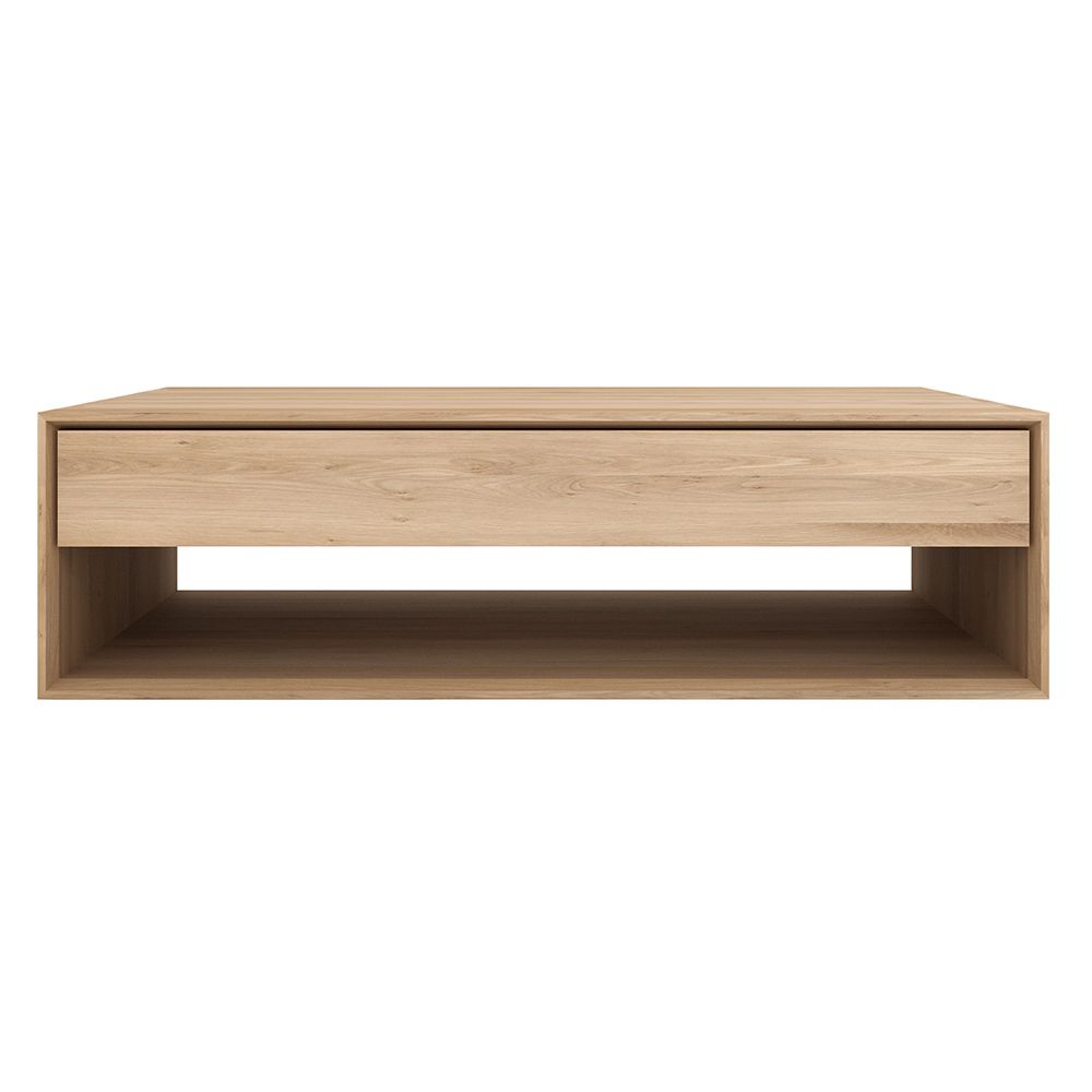 Nordic Rectangular Coffee Table – Oak – Rouse Home Inside Rectangle Coffee Tables (View 12 of 20)