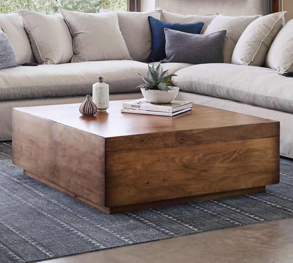 Parkview 36" Reclaimed Wood Coffee Table | Pottery Barn Regarding Reclaimed Fruitwood Coffee Tables (View 15 of 20)