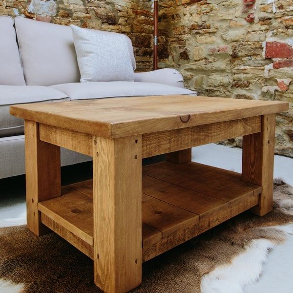 Plank Coffee Table | Chunky Coffee Table | Curiosity Interiors Pertaining To Plank Coffee Tables (View 2 of 20)