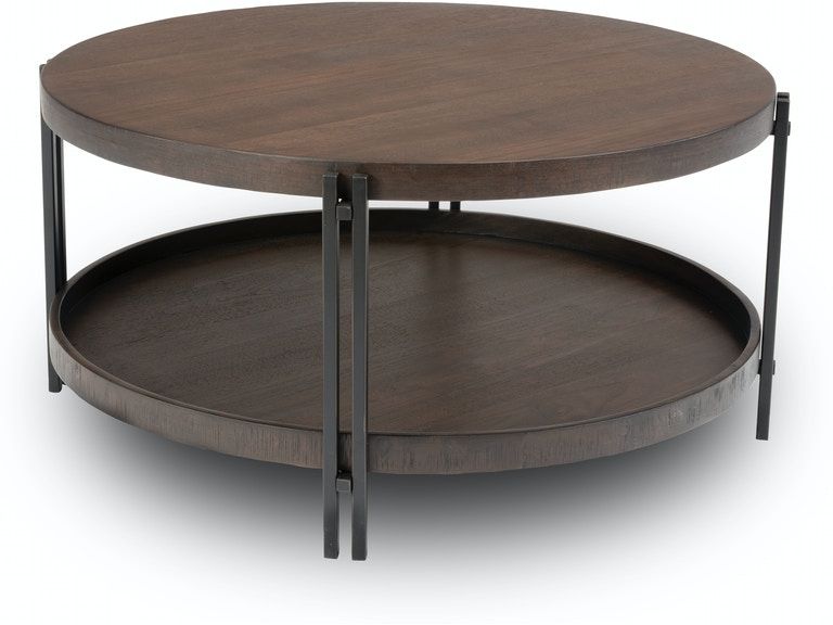 Prairie Round Coffee Table – Dubois Furniture – Waco & Temple Texas  Furniture Store With Loftworks Cocktail Table (View 15 of 20)