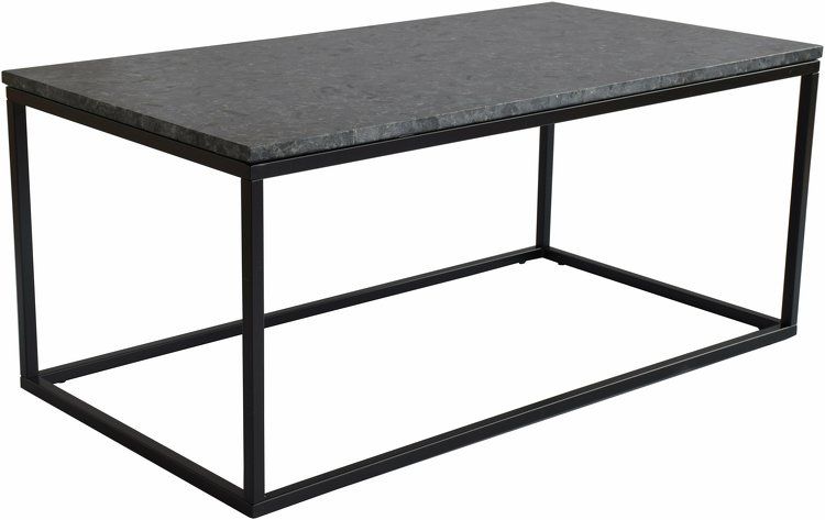 Rectangular Coffee Table In Black Labradorite – Accent Inside Black Accent Coffee Tables (View 9 of 20)