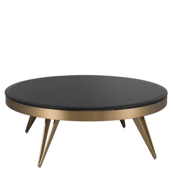 Rocco Coffee Tableeichholtz – Alarus Interiors With Bronze Metal Coffee Tables (View 10 of 20)