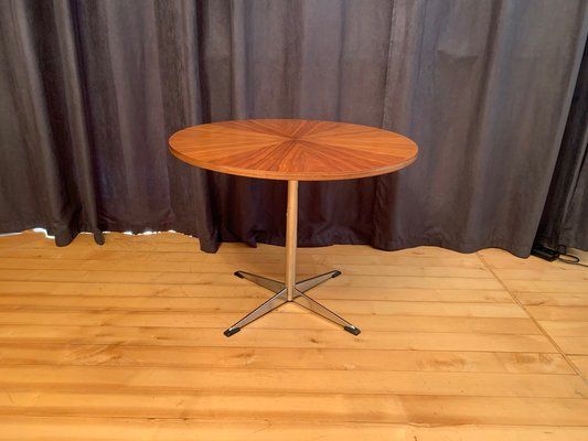 Rotating Coffee Table In Wood, 1960s For Sale At Pamono Within Rotating Wood Coffee Tables (Gallery 20 of 20)