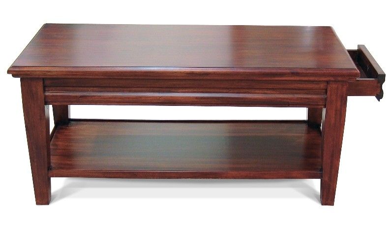 Solid Mahogany James Square Coffee Table – Lowrys Modern Living Furniture In Mahogany Coffee Tables (View 12 of 20)