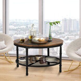 Space Saving Coffee Table | Wayfair With Glass Open Shelf Coffee Tables (View 13 of 20)