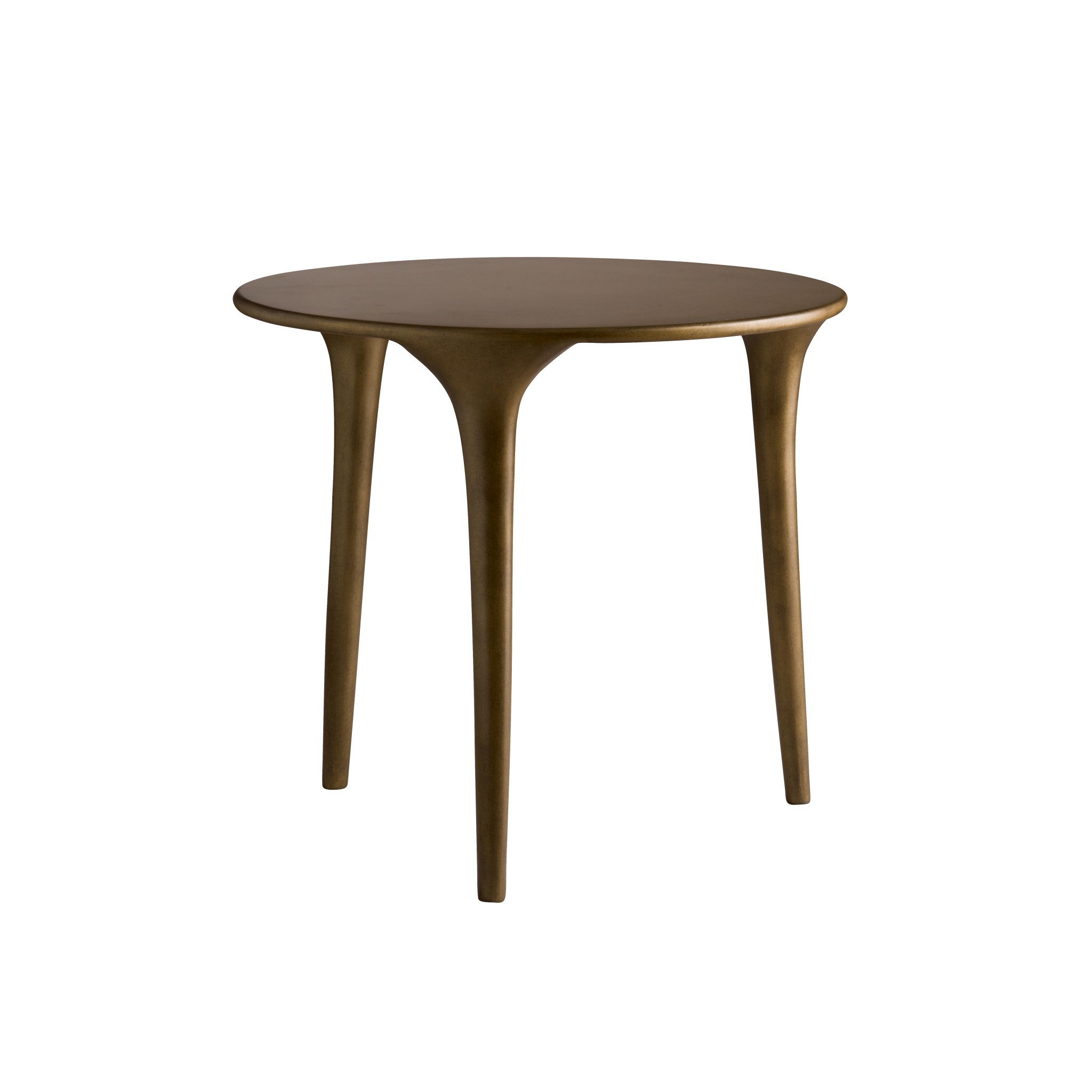 Three Legged Coffee Table, Honey Glaze, Medium • Couleur Locale Regarding 3 Leg Coffee Tables (View 16 of 20)
