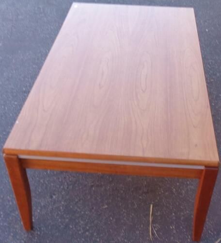 Vintage Solid Wood Coffee Table – Natural Cherry Veneer Finish – Gently  Used Gdc | Ebay With Natural Stained Wood Coffee Tables (View 16 of 20)