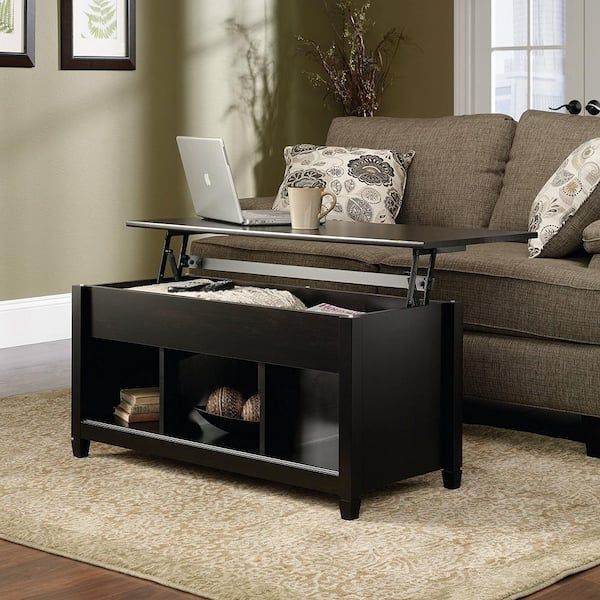 Winado Lift Top Coffee Table Modern Furniture Hidden Compartment  333035084326 – The Home Depot Within Coffee Tables With Compartment (View 10 of 20)