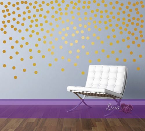 120 Polka Dots Wall Art Autocollant Décalque Spot Confettis Maquillage  Beauté Nail Salon Spa | Ebay In Latest Dots Wall Art (View 4 of 20)