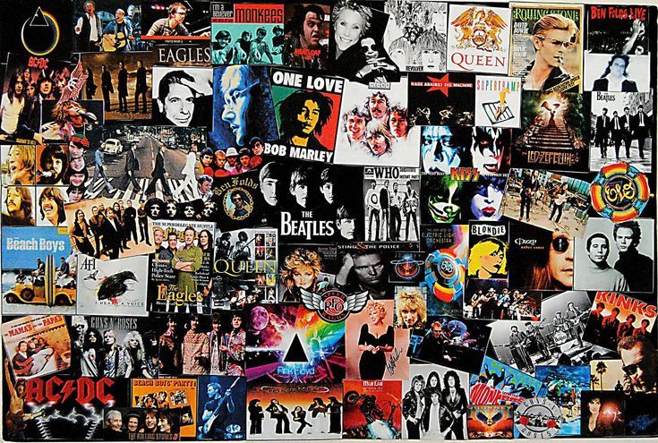 16 Struggles Of A Classic Rock Obsessed Millennial | Rock Collage, Canvas  Print Collage, Collage Poster Throughout Most Current Classic Rock Wall Art (View 10 of 20)