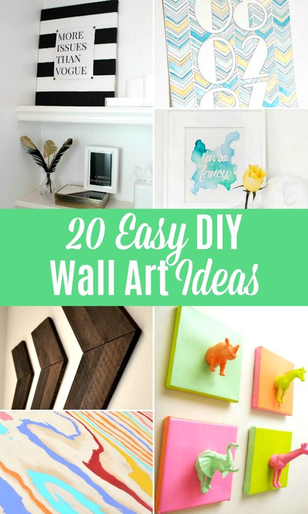 20 Easy Diy Wall Art Ideas | Hello Little Home With Regard To Most Up To Date Paper Art Wall Art (Gallery 19 of 20)
