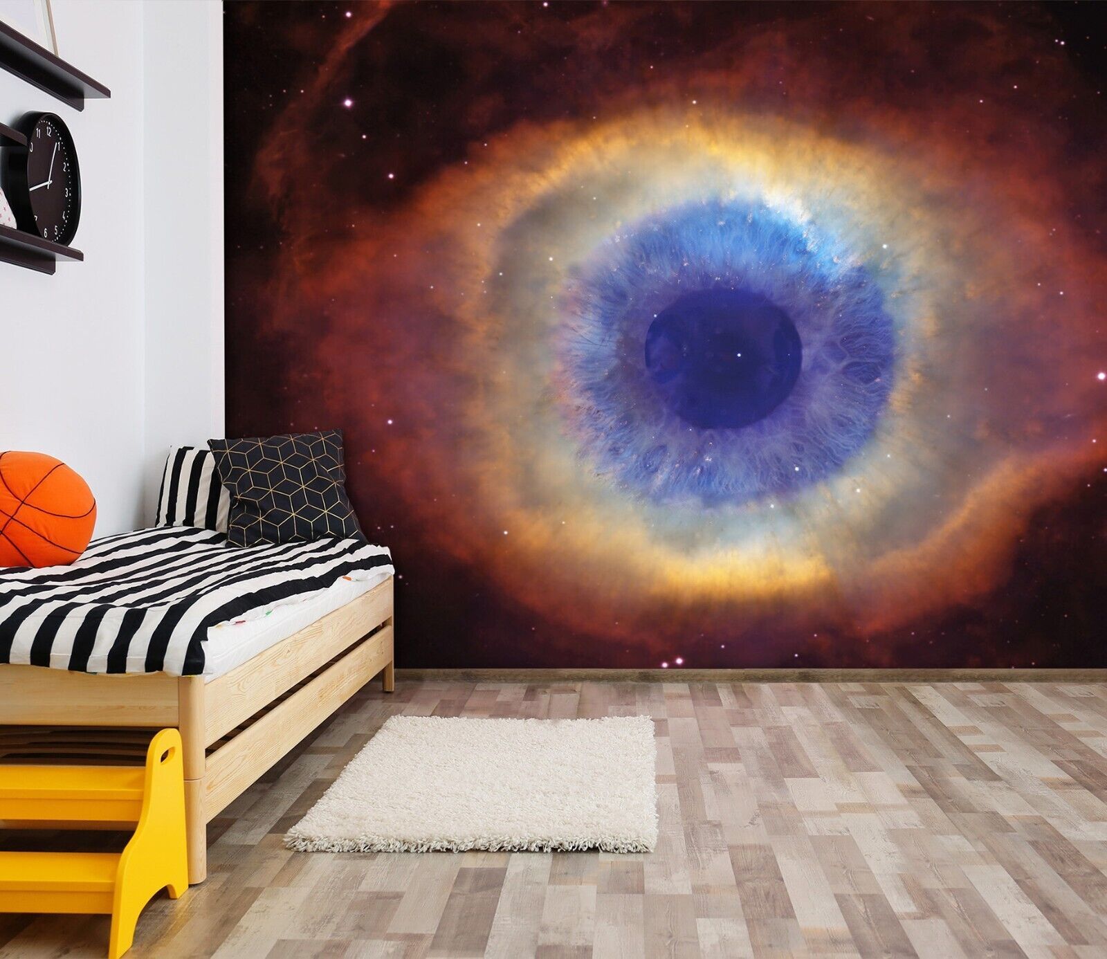 3d Cosmic Eye 6410na Wallpaper Wall Murals Wall Paper Wall Print Mural Romy  | Ebay Intended For Current Cosmic Sound Wall Art (View 14 of 20)