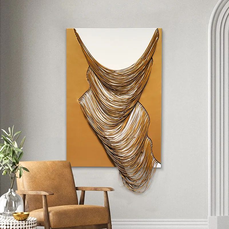 3d Modern Yellow & White Geometric Abstract Wood Wall Decor Art For Living  Room Bedroom Homary Within Most Up To Date Abstract Modern Wood Wall Art (View 11 of 20)