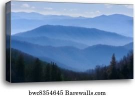 4,428 Great Smoky Mountains Canvas Prints And Canvas Art | Barewalls Inside Most Popular Smoky Mountain Wall Art (View 8 of 20)