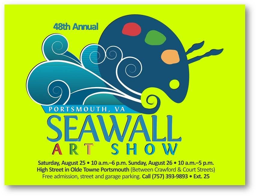 48th Annual Seawall Art Show – Olde Towne Portsmouth, Va Pertaining To 2017 The Seawall Art (View 18 of 20)
