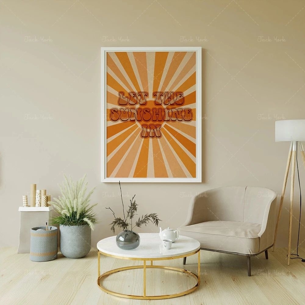 70s Retro Poster, Let The Sunshine In, Vintage Poster, Retro Wall Art, 70s  Wall Print, 70s Wall Art, Retro 70s Home Decor|painting & Calligraphy| –  Aliexpress In 2018 70s Retro Wall Art (View 9 of 20)