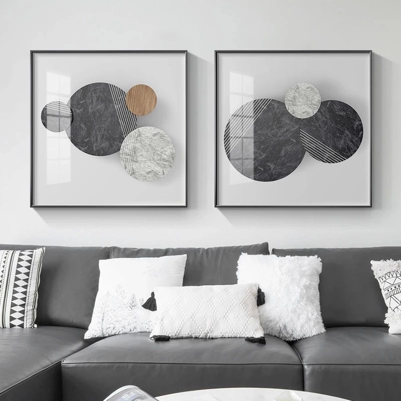 Abstract Dream Circle Pattern Canvas Painting Poster And Print Modern Wall  Art Simple Pictures For Living Room Bedroom Home Deco|painting &  Calligraphy| – Aliexpress Throughout Most Recently Released Modern Pattern Wall Art (Gallery 20 of 20)