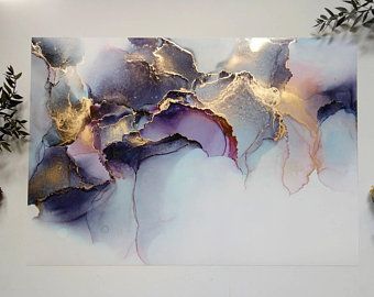 Alcohol Ink Original Abstract Painting  (View 10 of 20)