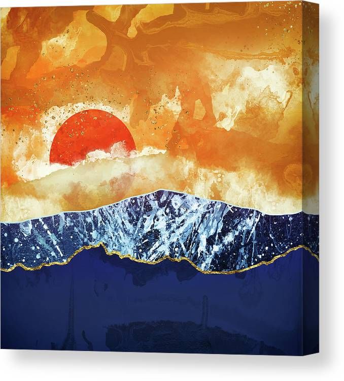 Amber Dusk Canvas Print / Canvas Artkatherine Smit – Fine Art America With Most Up To Date Amber Dusk Wood Wall Art (View 9 of 20)