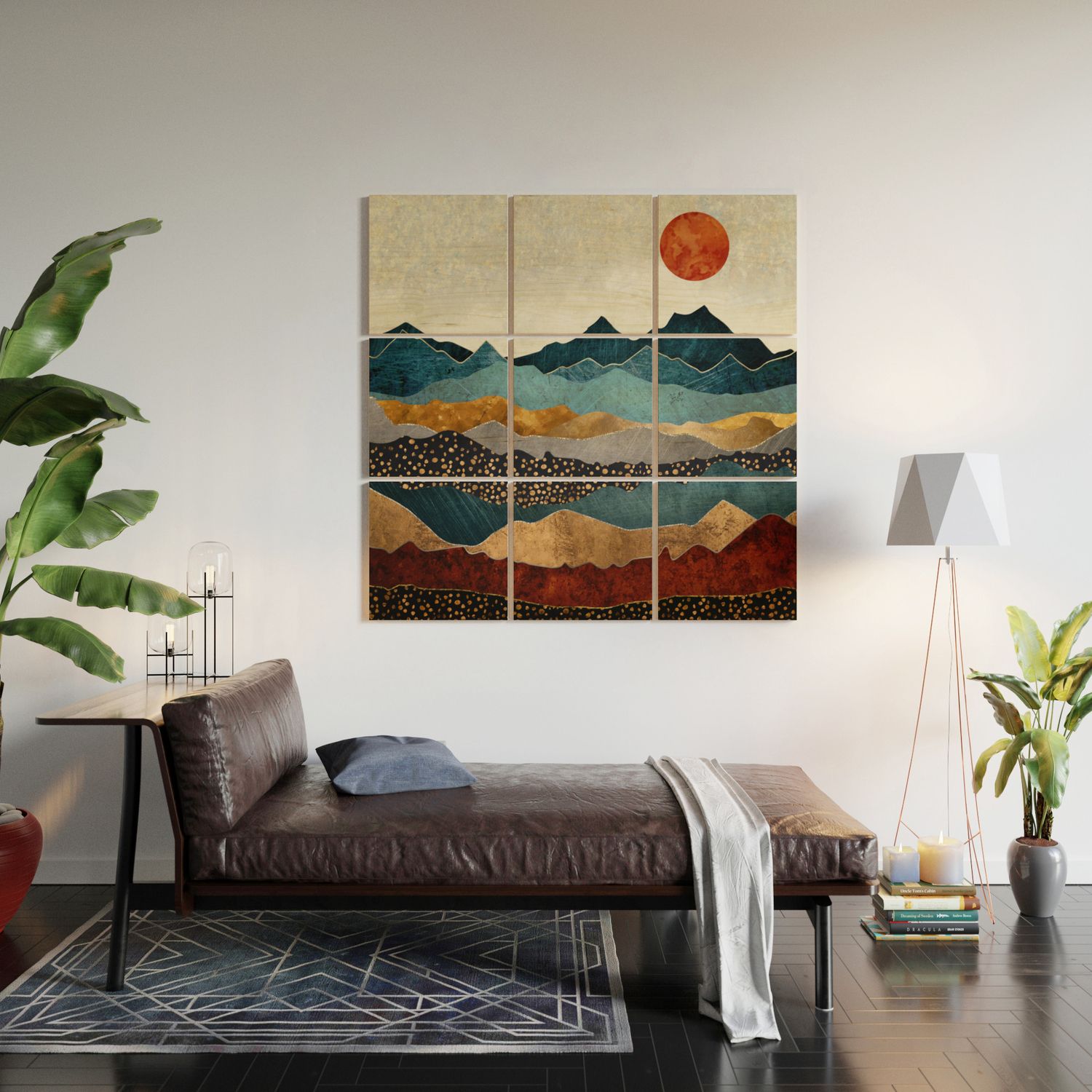 Amber Dusk Wood Wall Artspacefrogdesigns | Society6 Inside Most Up To Date Amber Dusk Wood Wall Art (View 4 of 20)