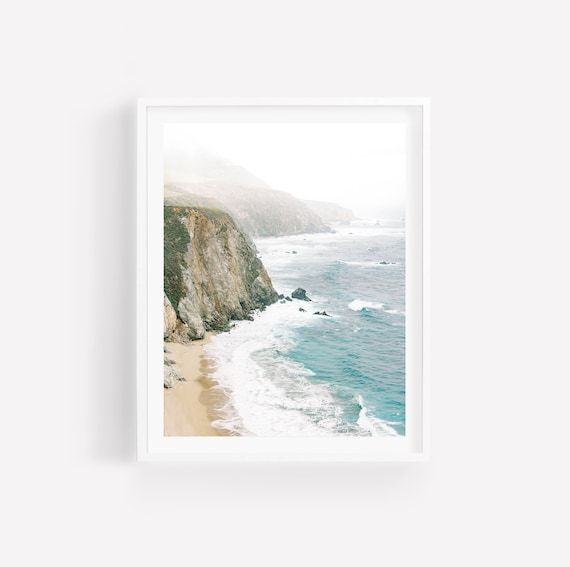 Big Sur Photography Big Sur Print Big Sur Wall Art Grand – Etsy France Within Most Current Big Sur Wall Art (View 1 of 20)