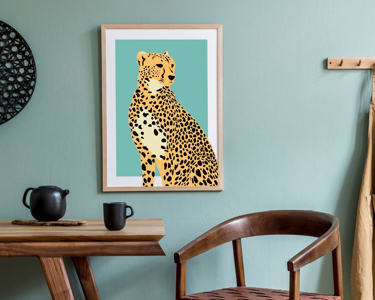 Cheetah Print – Etsy France For Current Cheetah Wall Art (View 16 of 20)