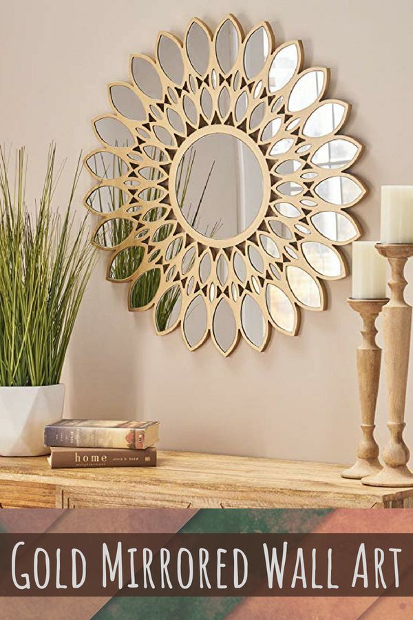 Chic, Posh And Artsy Gold Wall Decor | Home Wall Art Decor | Gold Wall Decor,  Gold Walls, Gold Mirror Wall Pertaining To Most Recently Released Golden Wall Art (View 8 of 20)